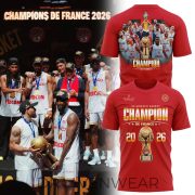 AS Monaco Basket 2026 French League Champions Tee - Image 3