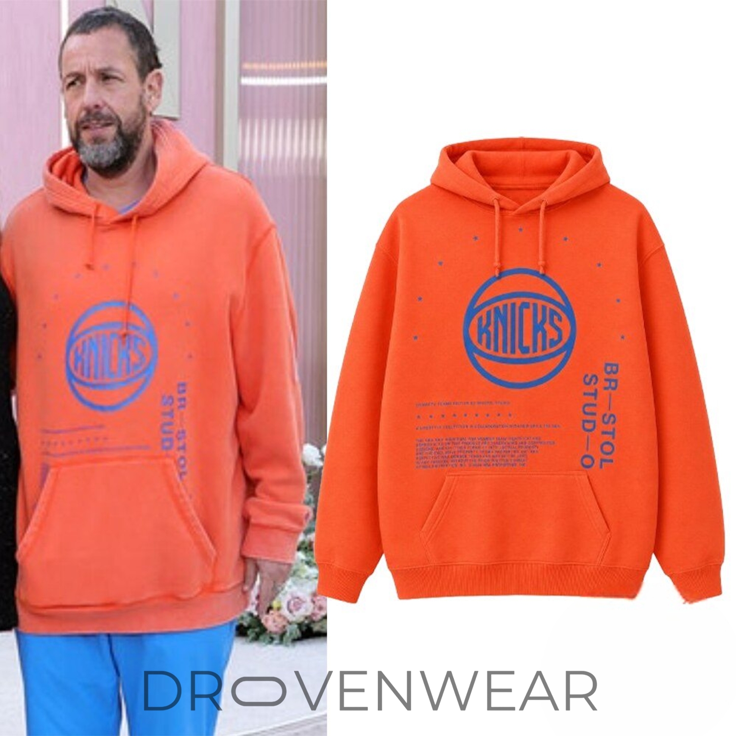 Adam Sandler New York Knicks Fan Hoodie 2026 Adam Sandler New York Knicks Fan Hoodie 2026