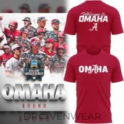 Alabama Crimson Tide Omaha Bound 2026 Baseball Shirt