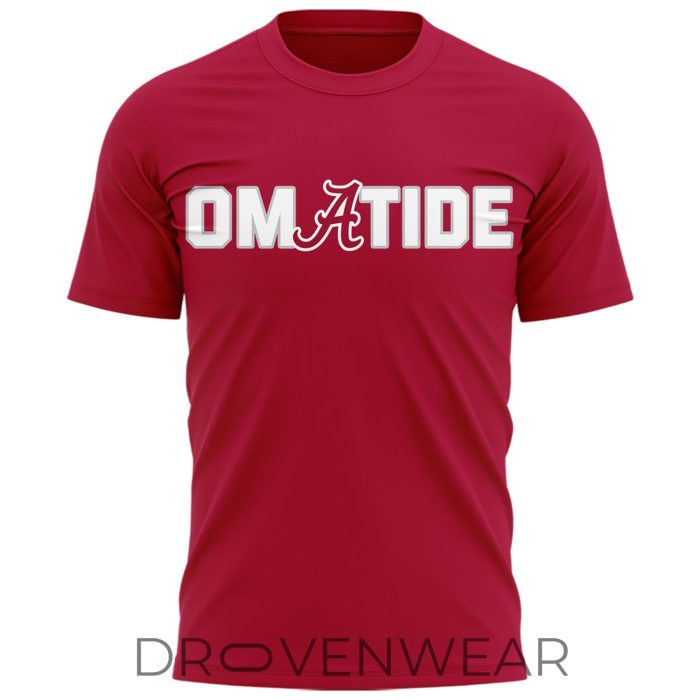 Alabama Crimson Tide Omatide 2026 College World Series Baseball T-Shirt - Image 2