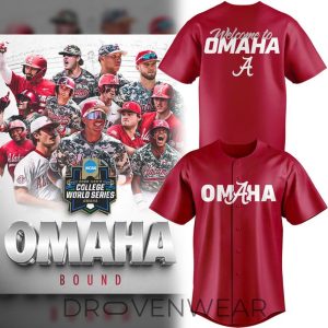 Alabama Crimson Tide Regional Champions 2026 Baseball Jersey by Drovenwear.com