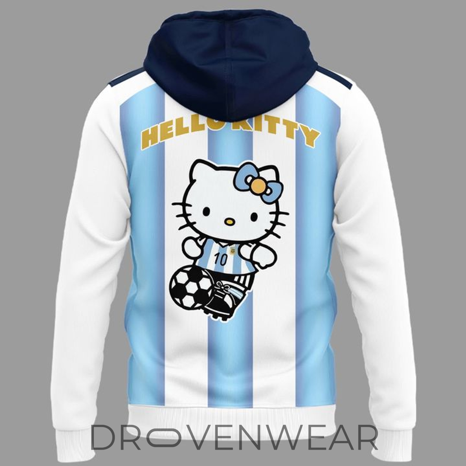 Argentina Football x Hello Kitty Premium Hoodie 2026 Argentina Football x Hello Kitty Premium Hoodie 2026