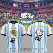 Argentina Football x Hello Kitty World Cup Fan Shirt 2026