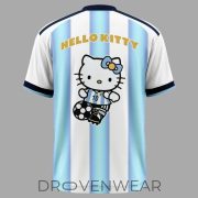 Argentina Football x Hello Kitty World Cup Fan Shirt 2026 - Image 3