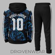 Argentina World Cup 2026 Away Style Custom Hoodie Jogger Set - Image 3