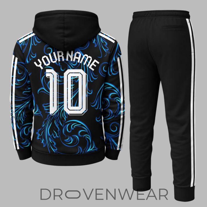 Argentina World Cup 2026 Away Style Custom Hoodie Jogger Set - Image 3