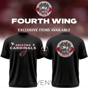 Arizona Cardinals x Fourth Wing Night 2026 Special Shirt by Drovenwear.com