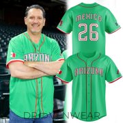 Arizona Diamondbacks Mexican Heritage Day 2026 Limited Edition Baseball Jersey