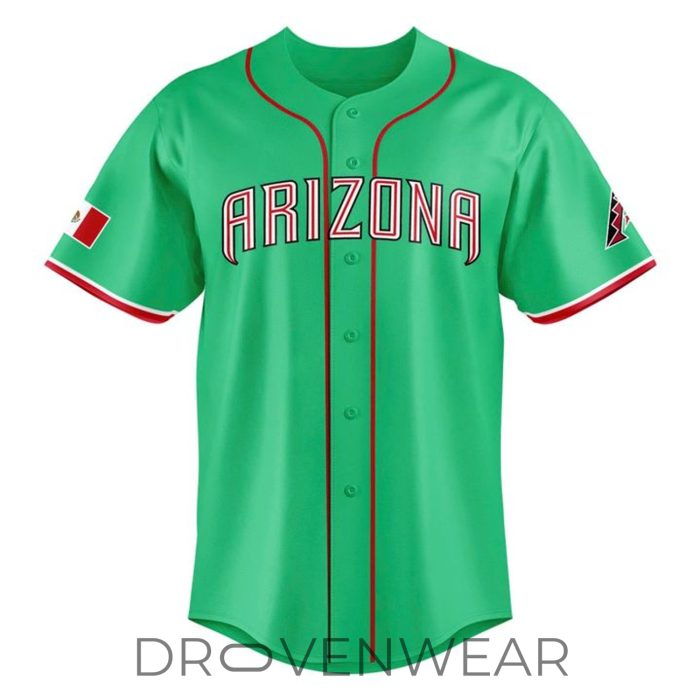 Arizona Diamondbacks Mexican Heritage Day 2026 Limited Edition Baseball Jersey - Image 2