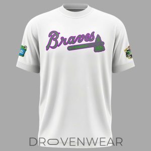 Atlanta Braves Buzz Lightyear Toy Story 5 Fan Edition TShirt by Drovenwear.com
