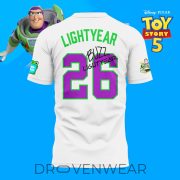 Atlanta Braves Buzz Lightyear Toy Story 5 Fan Shirt - Image 3
