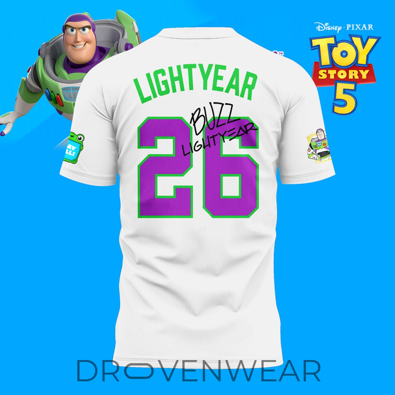 Atlanta Braves Buzz Lightyear Toy Story 5 Fan Shirt Atlanta Braves Buzz Lightyear Toy Story 5 Fan Shirt