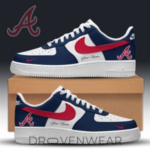 Atlanta Braves Limited Edition Baseball Fan Sneakers 2026 by Drovenwear.com