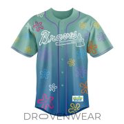 Atlanta Braves SpongeBob Night 2026 Limited Edition Baseball Jersey - Image 2