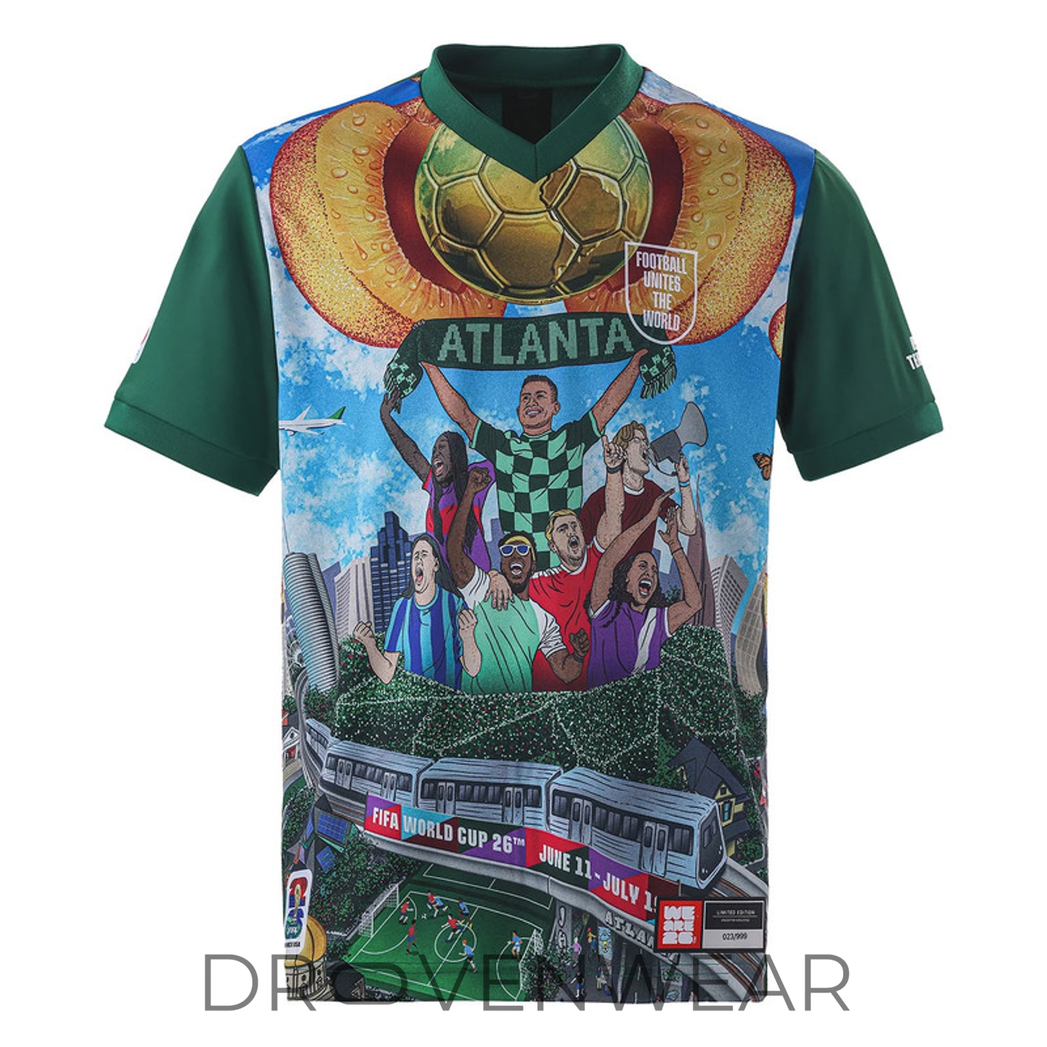 Atlanta FIFA World Cup 2026 Host City Commemorative Jersey Atlanta FIFA World Cup 2026 Host City Commemorative Jersey