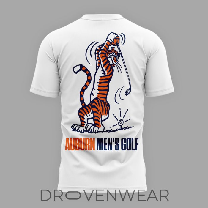 Auburn Tigers 2026 NCAA Men's Golf National Champions Celebration T-Shirt - Image 3