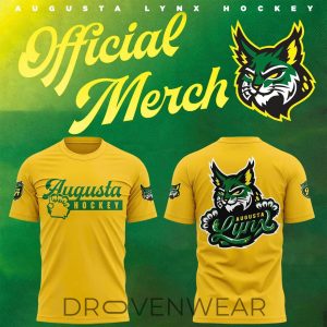 Augusta Lynx Yellow Green Stroke Graphic Shirt by Drovenwear.com