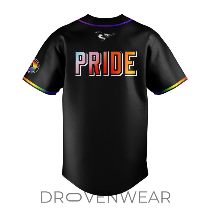 Baltimore Orioles Pride Celebration Baseball Jersey 2026 - Image 3