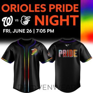 Baltimore Orioles x Pride Night Jersey by Drovenwear.com