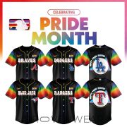 Baseball Teams Pride Month 2026 Black Limited Jersey
