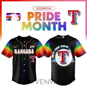 Baseball Teams Pride Month 2026 Black Limited Jersey by Drovenwear.com