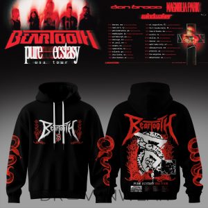 Beartooth Pure Ecstasy Tour Hoodie Version 2 by Drovenwear.com