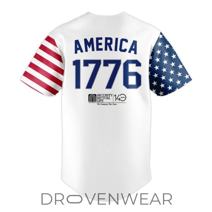 Binghamton Rumble Ponies America 250 Independence Celebration Jersey - Image 3