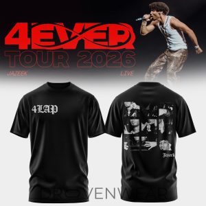 Black Edition Jazeek 4EVER Tour TShirt by Drovenwear.com