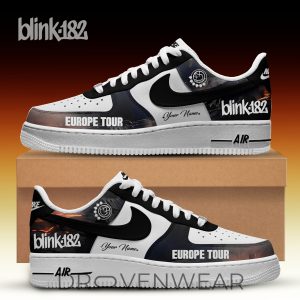 Blink182 Europe Tour 2026 Shoes V2 by Drovenwear.com