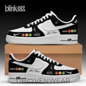 Blink182 Europe Tour 2026 Shoes V5 by Drovenwear.com