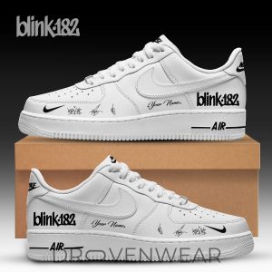 Blink182 Europe Tour 2026 Shoes V7 by Drovenwear.com