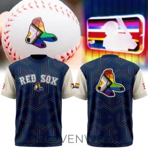 Boston Red Sox Pride Celebration 2026 Commemorative Shirt by Drovenwear.com