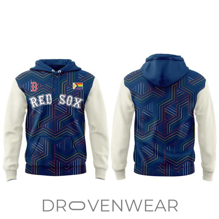 Boston Red Sox Pride Night Fan Hoodie 2026 - Image 2