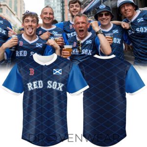 Boston Red Sox Scottish Heritage Night Baseball Jersey by Drovenwear.com