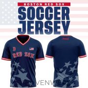 Boston Red Sox USA Football Fusion Baseball Jersey