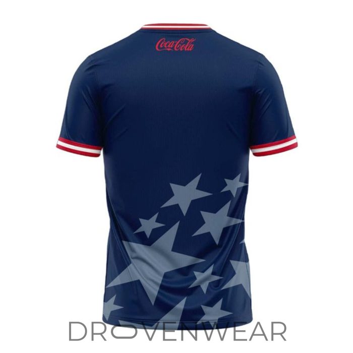 Boston Red Sox USA Football Fusion Baseball Jersey - Image 3