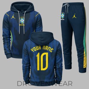 Brazil World Cup 2026 Away Personalized Supporter Set by Drovenwear.com