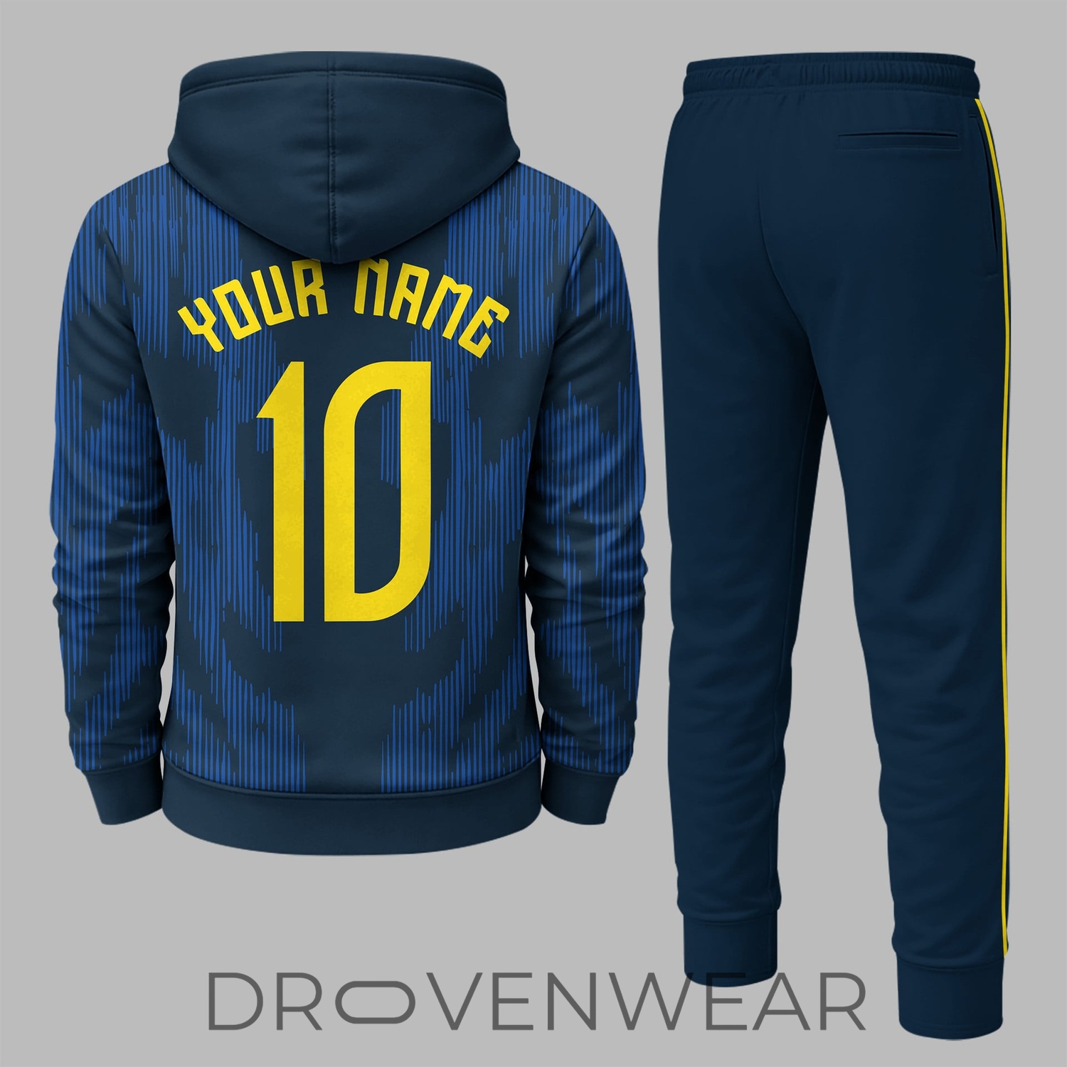 Brazil World Cup 2026 Away Personalized Supporter Set Brazil World Cup 2026 Away Personalized Supporter Set