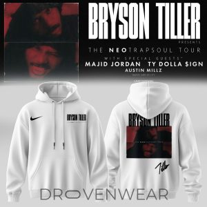 Bryson Tiller The Neo Trapsoul Tour Signature Hoodie by Drovenwear.com