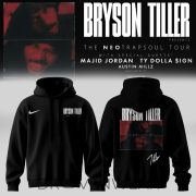 Bryson Tiller ”The Neo Trapsoul Tour” Signature - Hoodie - Image 2