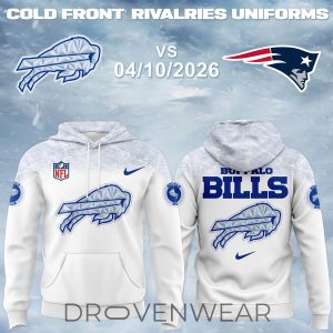Buffalo Bills Cold Front Rivalries Fan Hoodie 2026 Version 2 by Drovenwear.com