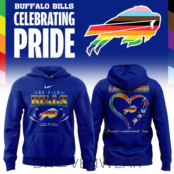 Buffalo Bills Pride Month 2026 Love & Acceptance Hoodie Version 2 - Image 3