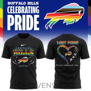 Buffalo Bills Pride Month 2026 Love Acceptance TShirt by Drovenwear.com