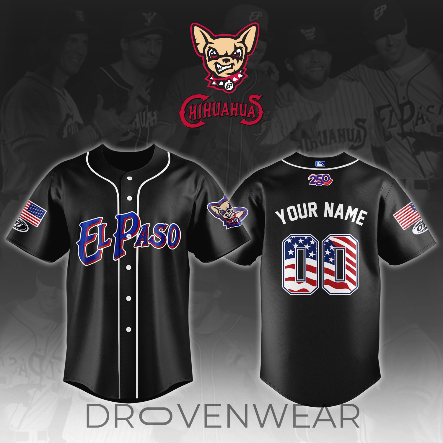 CHIHUAHAUS 4TH OF JULY 250TH JERSEY SPORTS 2026 CHIHUAHAUS 4TH OF JULY 250TH JERSEY SPORTS 2026