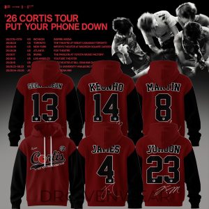 CORTIS Put Your Phone Down Tour 2026 Hoodie Edition 1 by Drovenwear.com
