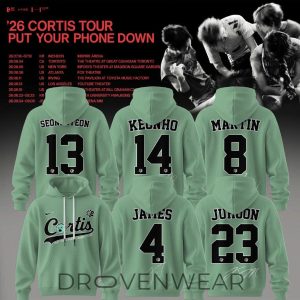 CORTIS Put Your Phone Down Tour 2026 Hoodie Edition 2 by Drovenwear.com