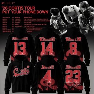 CORTIS Put Your Phone Down Tour 2026 Hoodie Edition 3 by Drovenwear.com