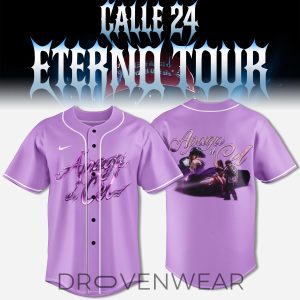 Calle 24 Eterno Tour 2026 Limited Baseball Jersey by Drovenwear.com