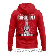 Carolina Hurricanes 2026 Stanley Cup Champions Parade Red Hoodie - Image 3