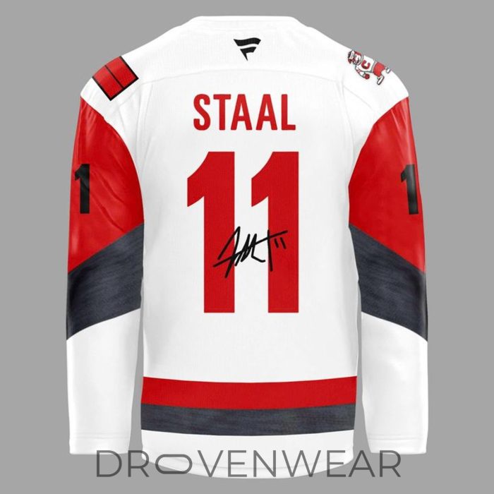 Carolina Hurricanes Jordan Staal Stanley Cup MVP Collector Jersey - Image 3